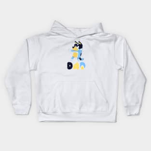 Bluey and Bingo tv show Kids Hoodie